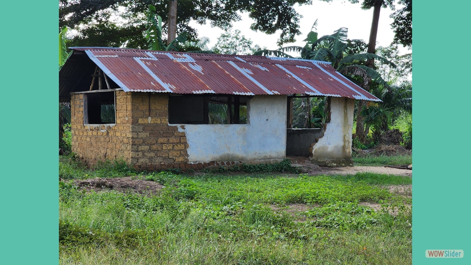 This is the kitchen for Gboawuta Public School.